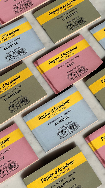 Paper Incense Booklets