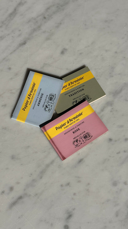 Paper Incense Booklets