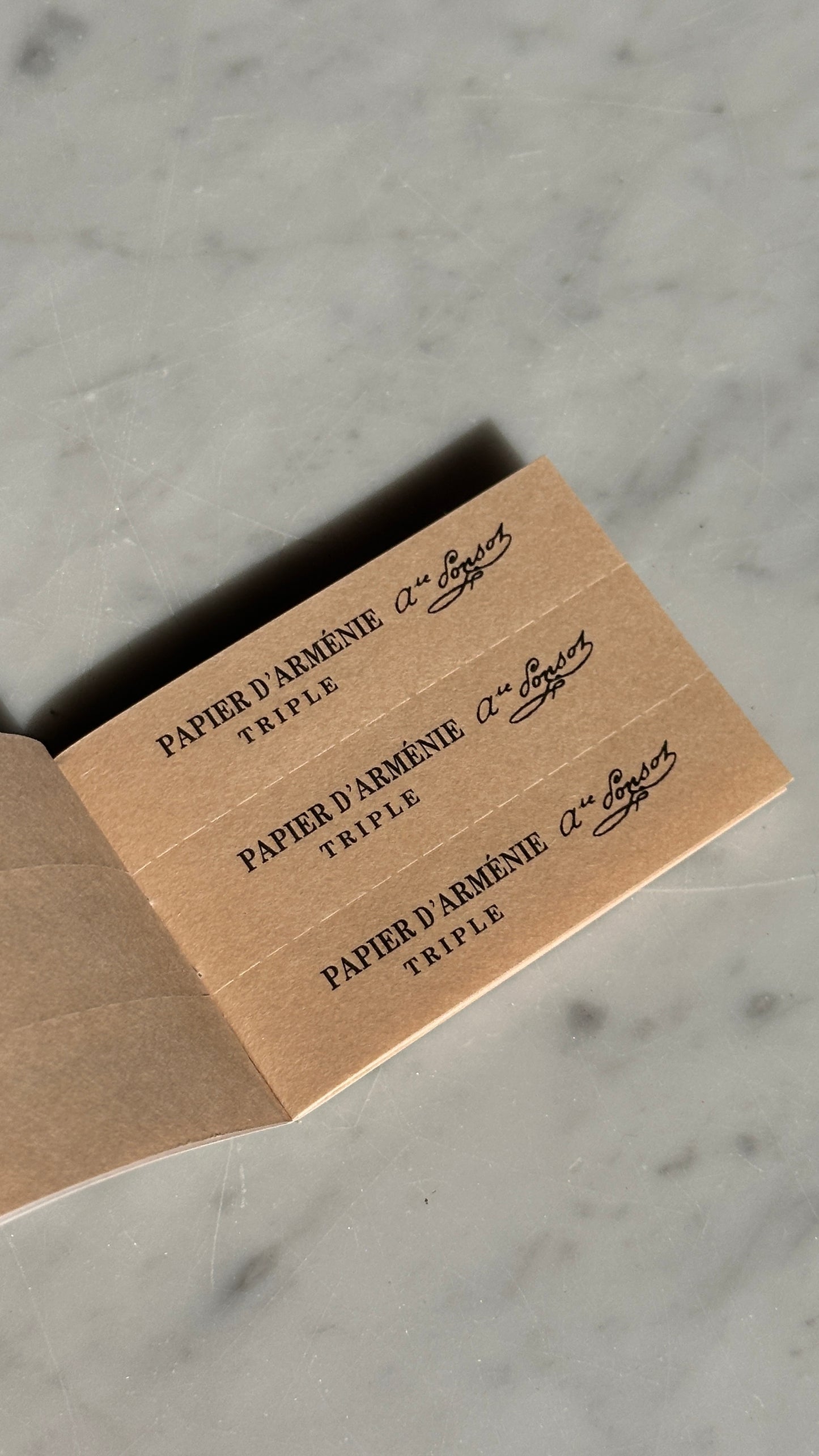 Paper Incense Booklets