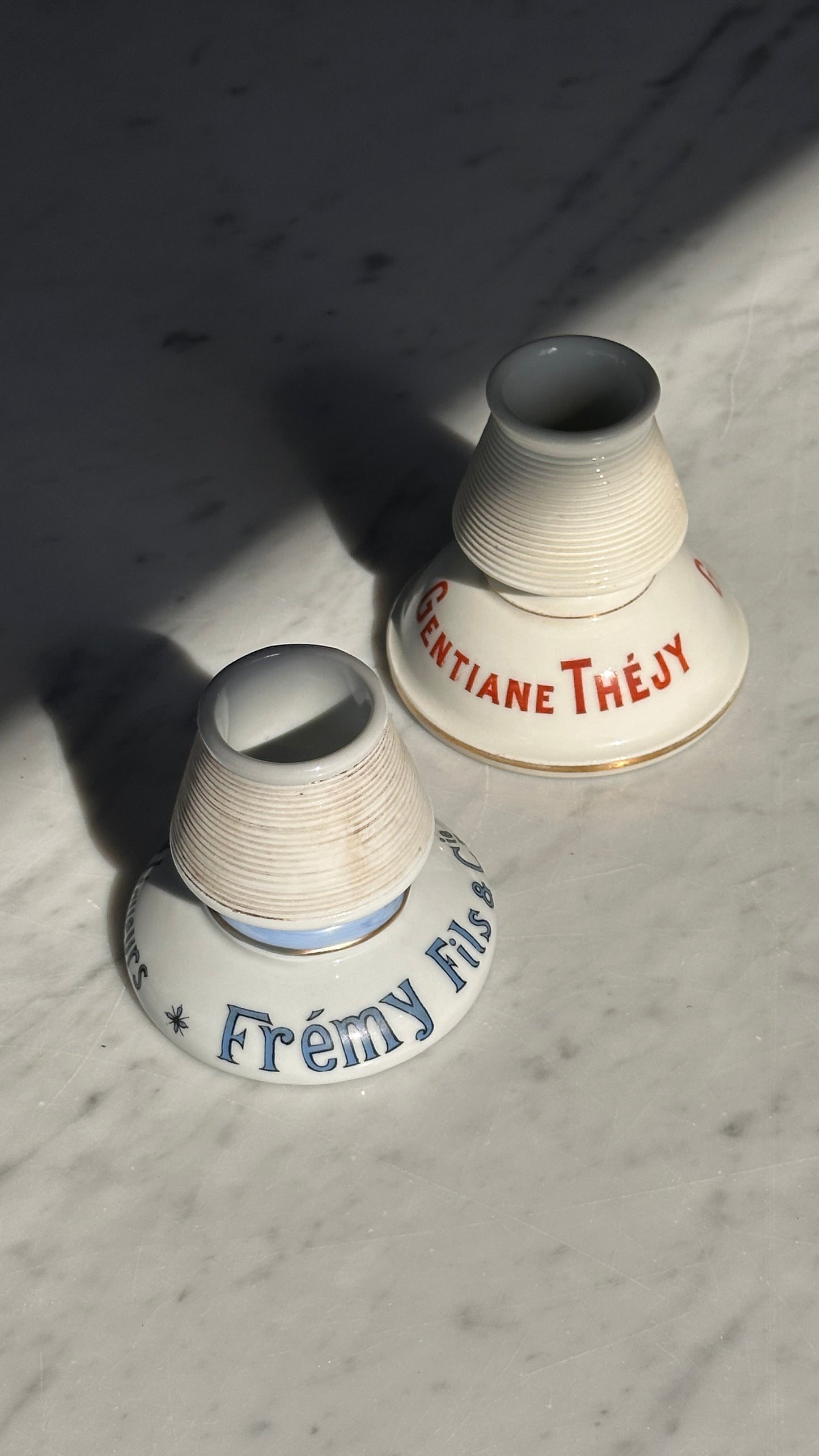Vintage French Porcelain Match Striker