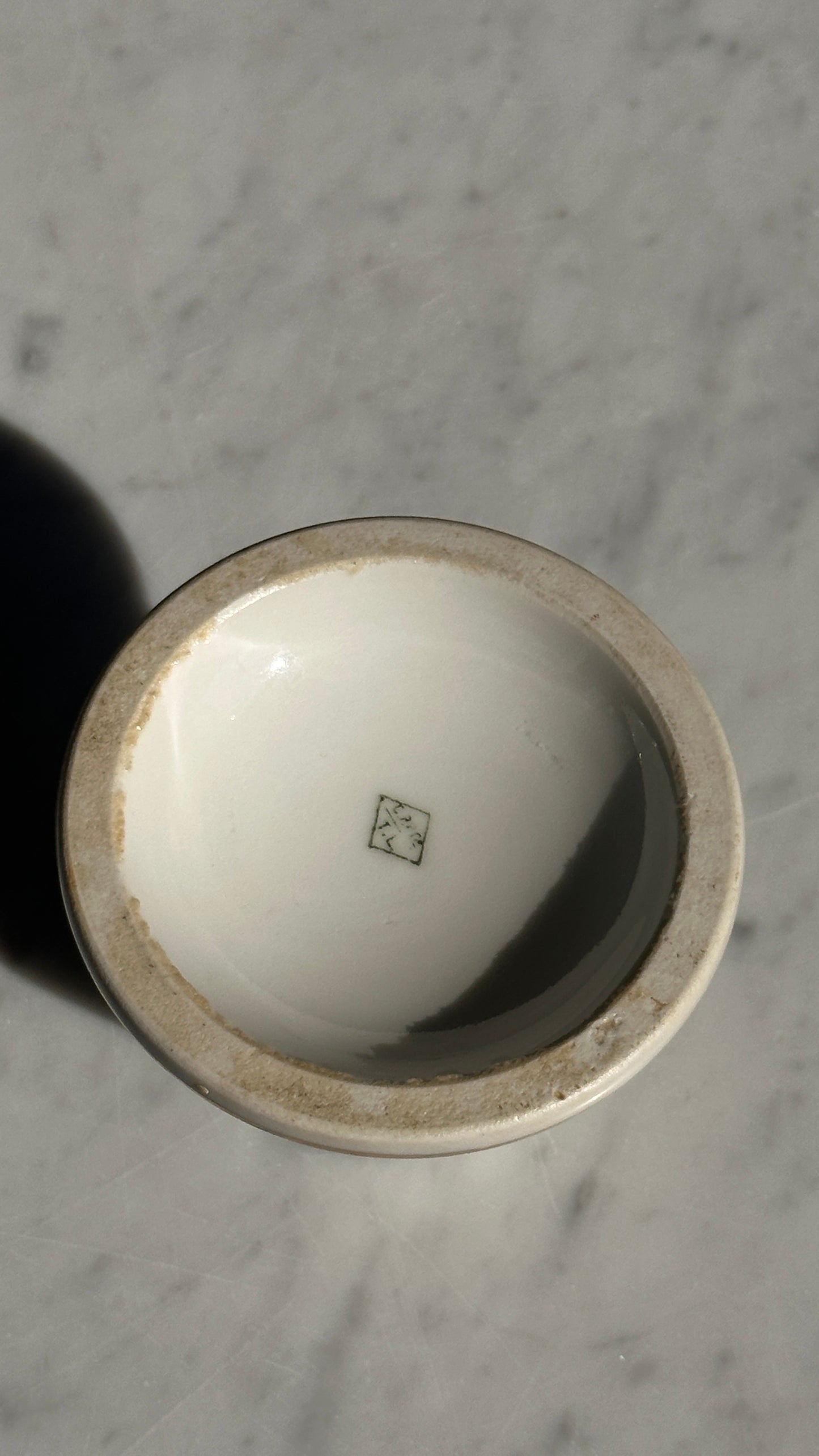 Vintage French Porcelain Match Striker