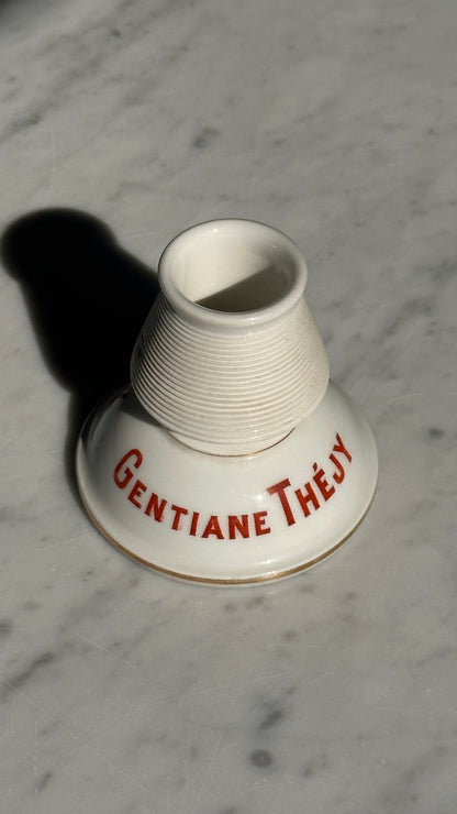 Vintage French Porcelain Match Striker