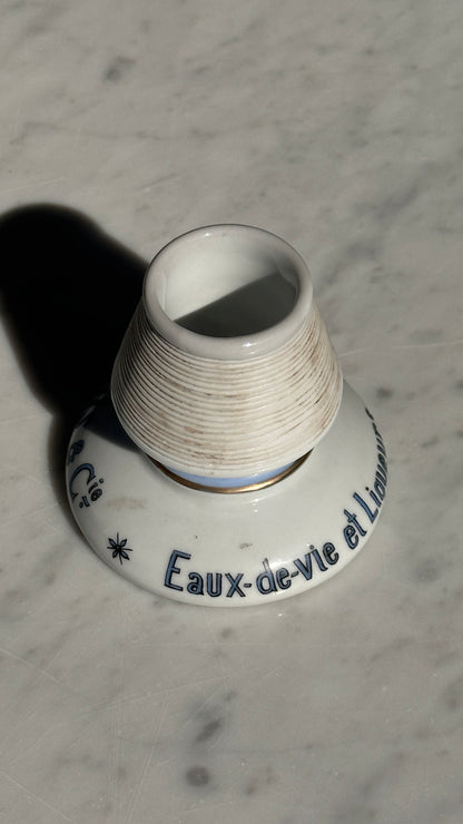 Vintage French Porcelain Match Striker