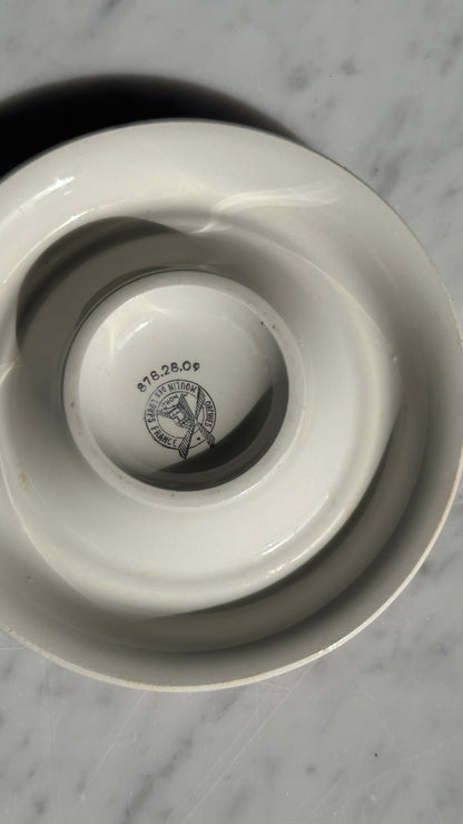Vintage Pink French "Fruité" Ashtray by the Moulin des Loups Factory