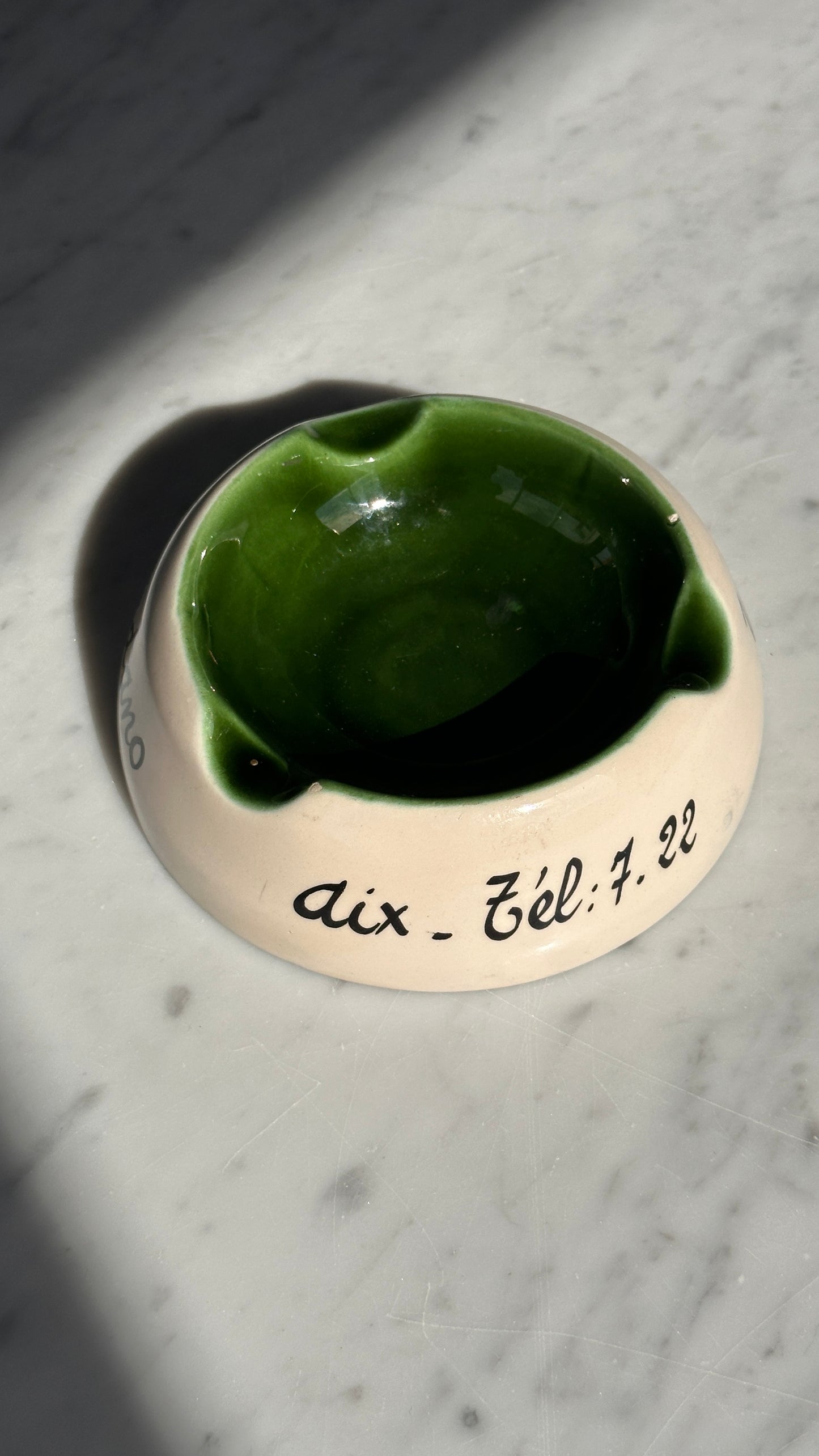 Vintage Vins Favory G. Giordano Ashtray