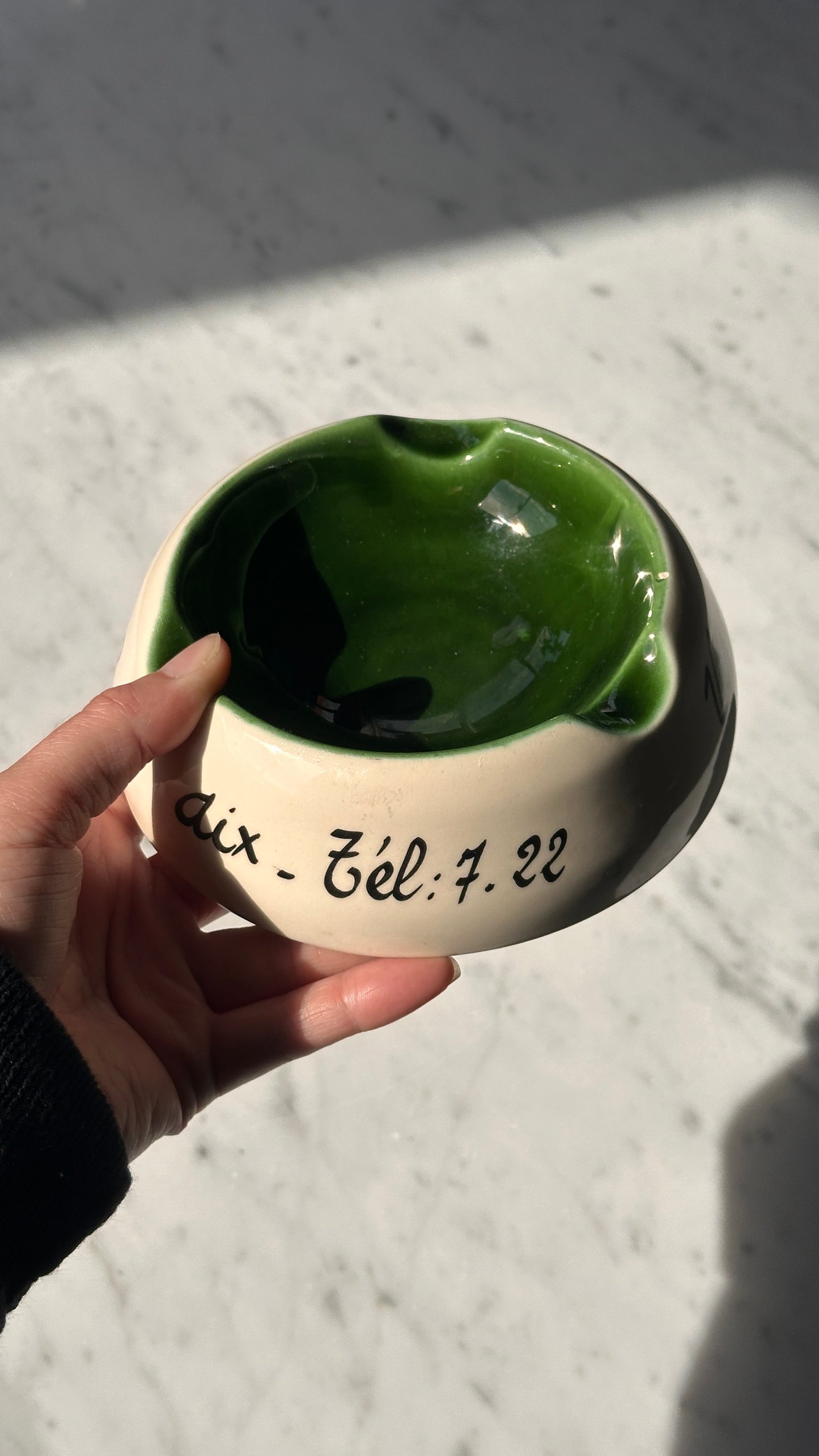 Vintage Vins Favory G. Giordano Ashtray