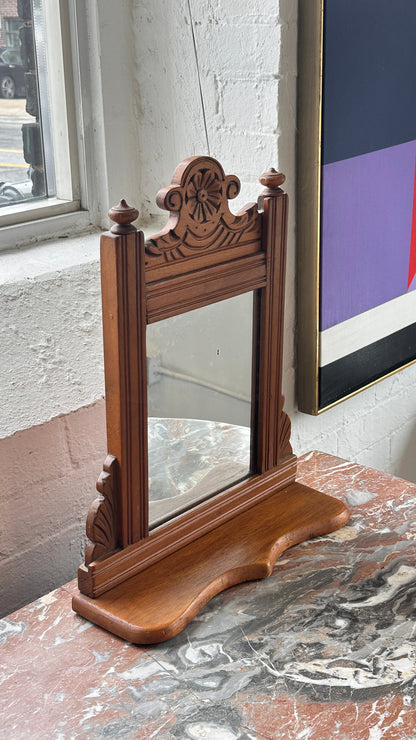 Antique Wooden Dressing Mirror