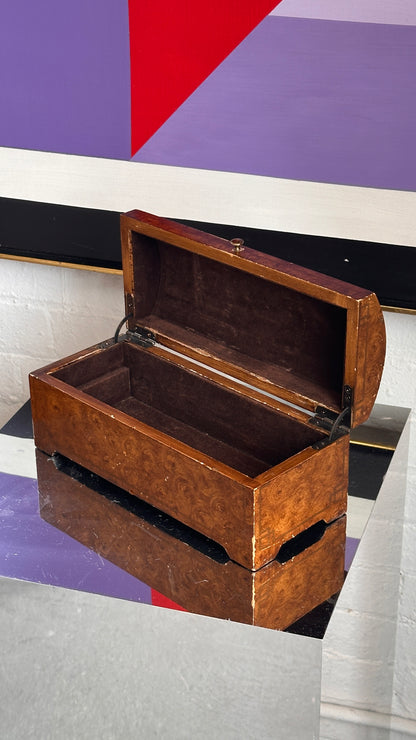 Vintage Wooden Lidded Box