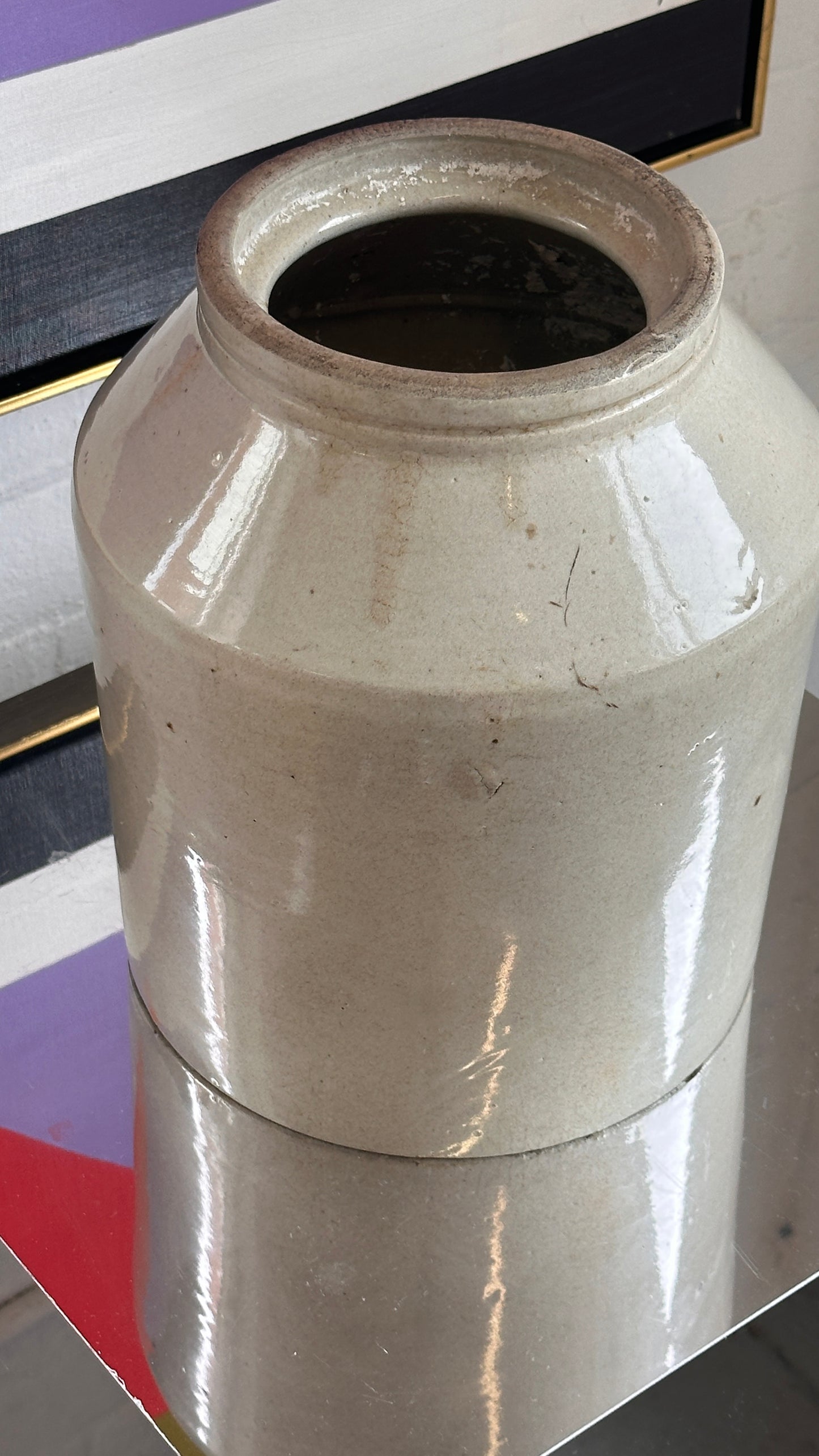 Vintage Stoneware Crock