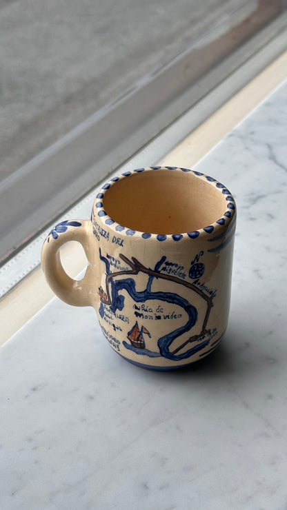 Hand Painted Mug Uruguay