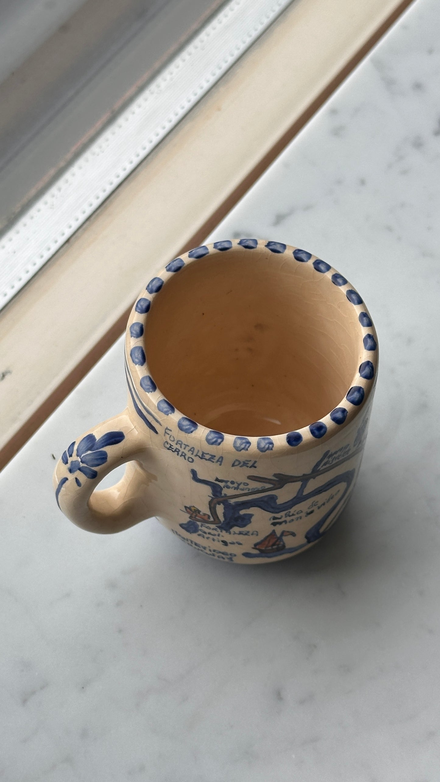 Hand Painted Mug Uruguay