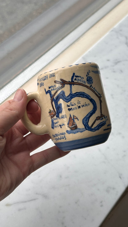 Hand Painted Mug Uruguay