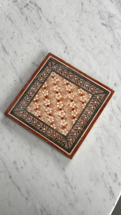 Large Vintage Tile