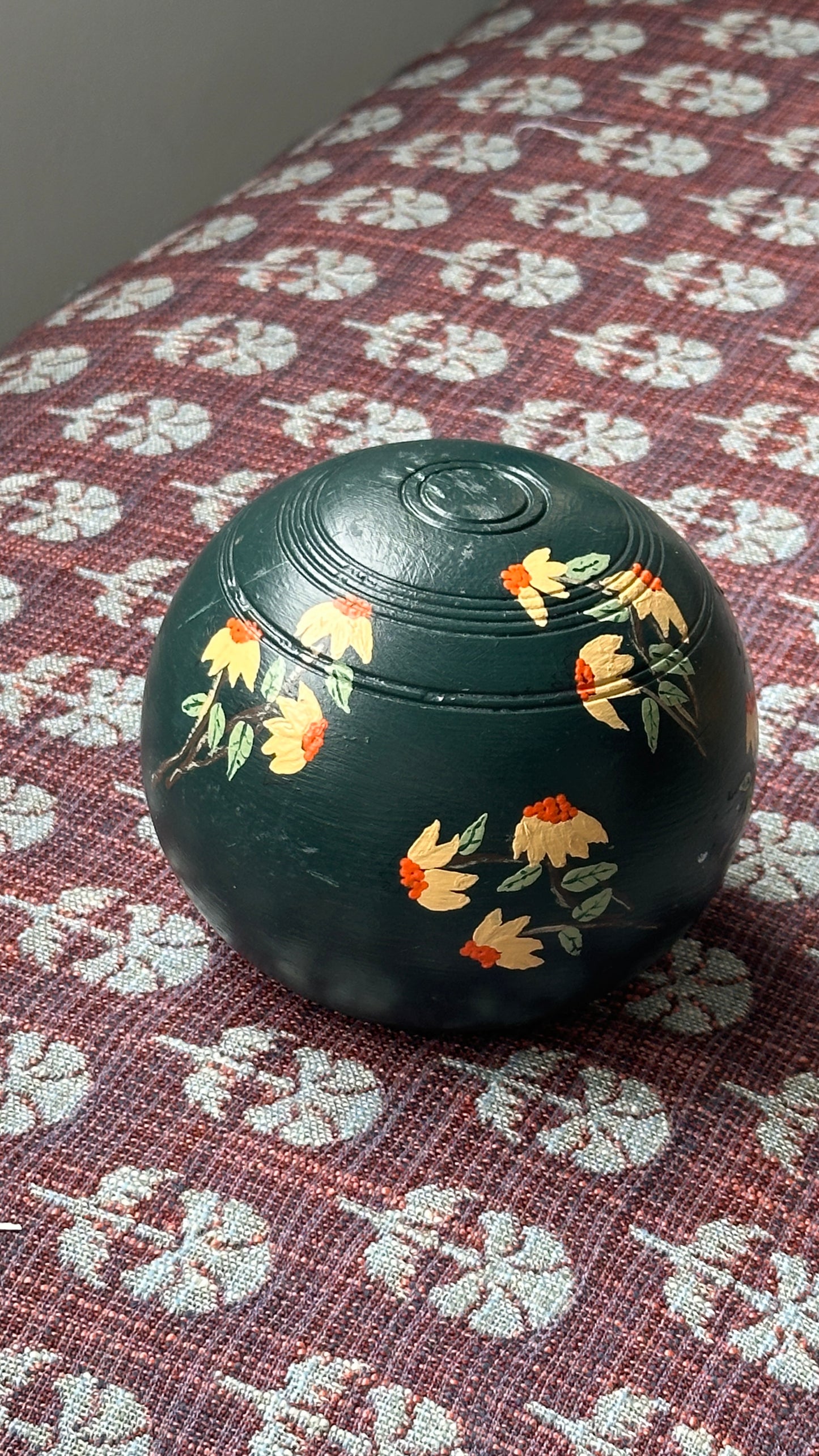Hand Painted Weighted Orb