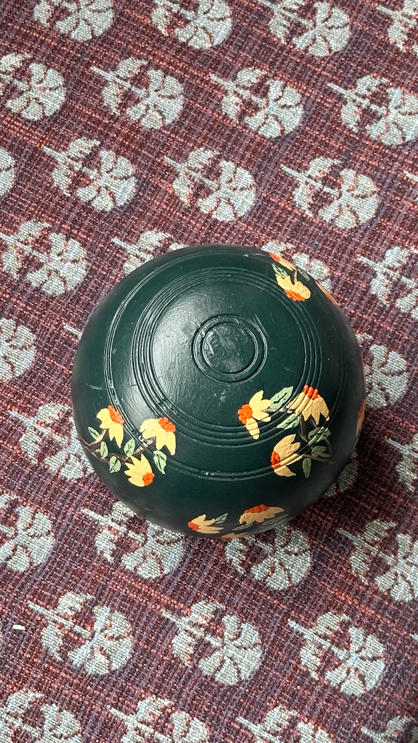 Hand Painted Weighted Orb