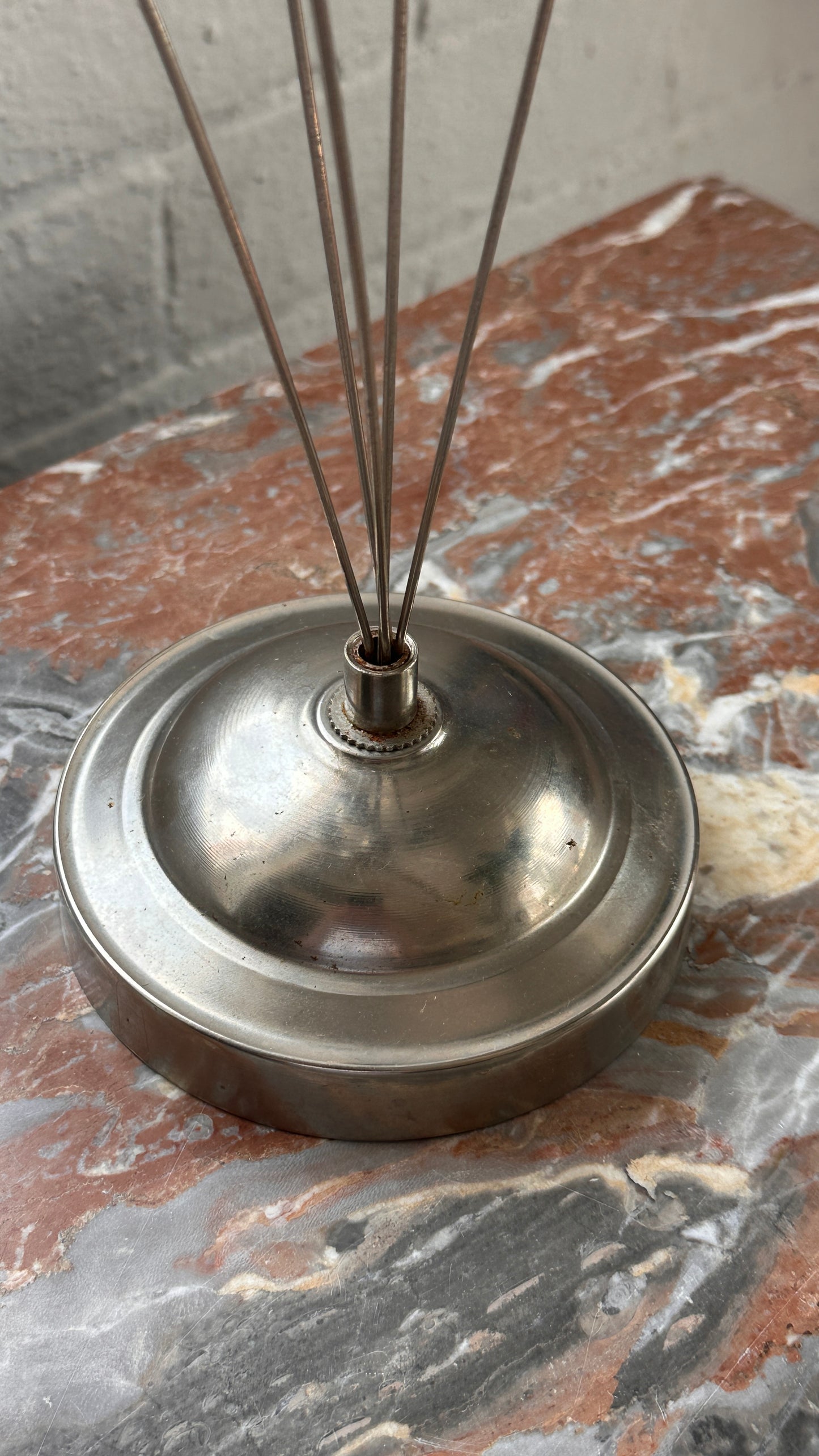 Italian Floral Metal Sculpture