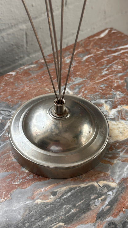 Italian Floral Metal Sculpture