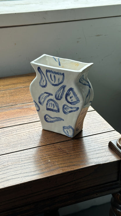 Playful Handmade Ceramic Vase