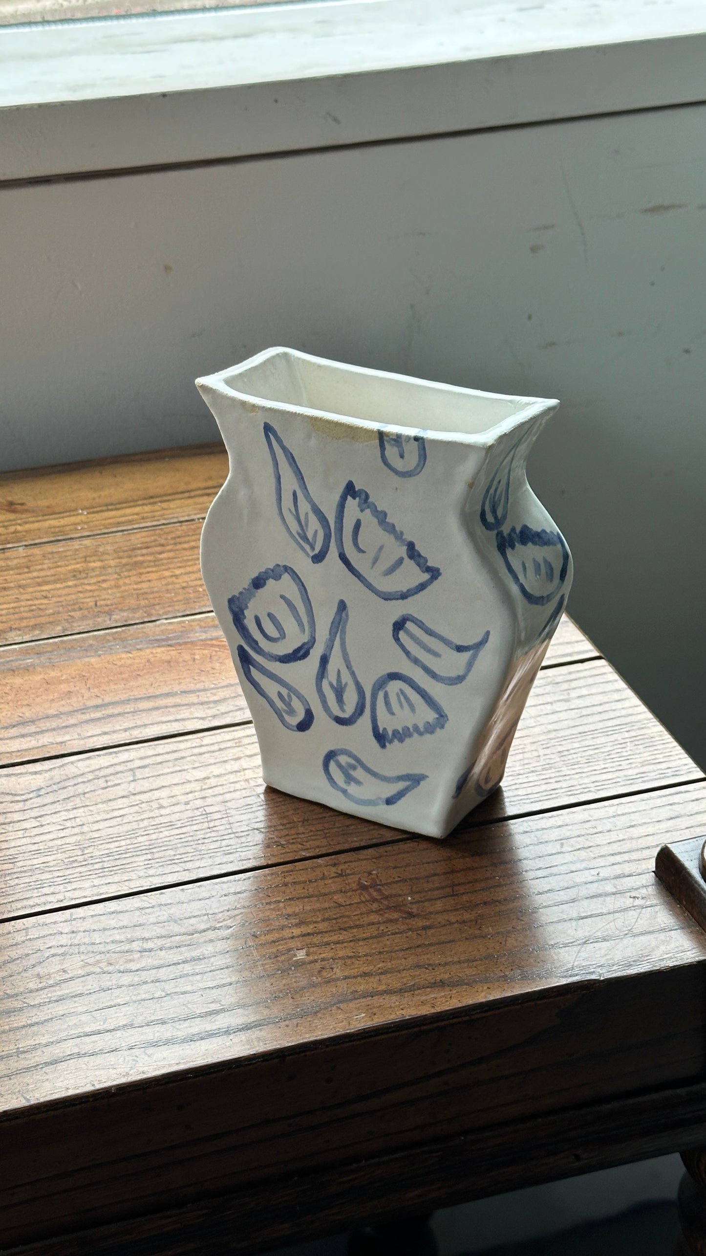 Playful Handmade Ceramic Vase
