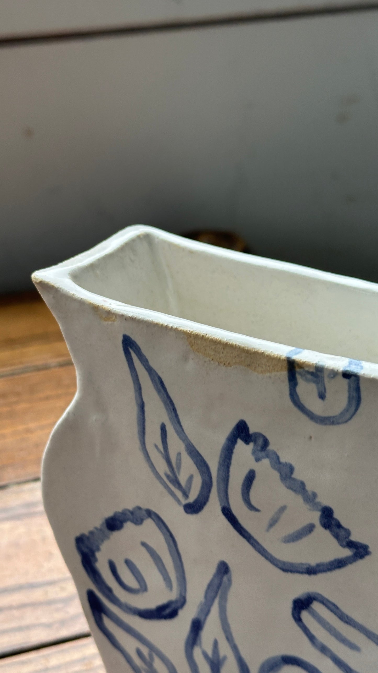 Playful Handmade Ceramic Vase