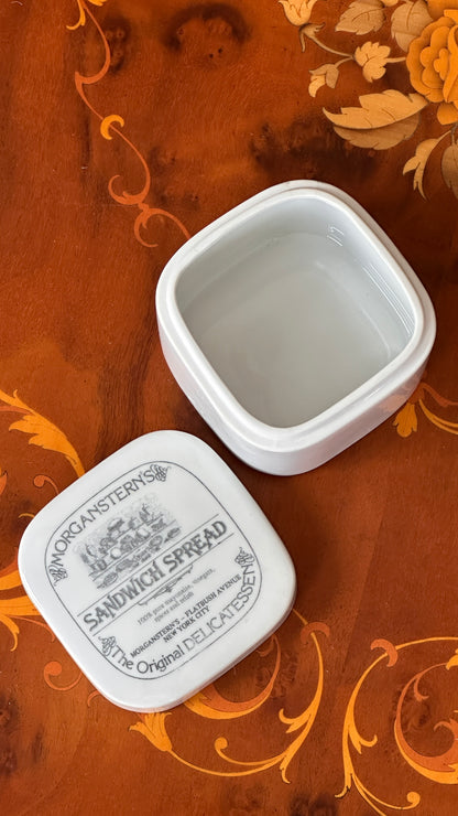 Morganstern's Ceramic Lidded Container