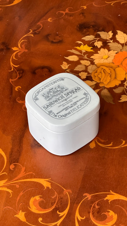 Morganstern's Ceramic Lidded Container