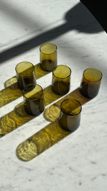 Set of 6 Handmade Glasses