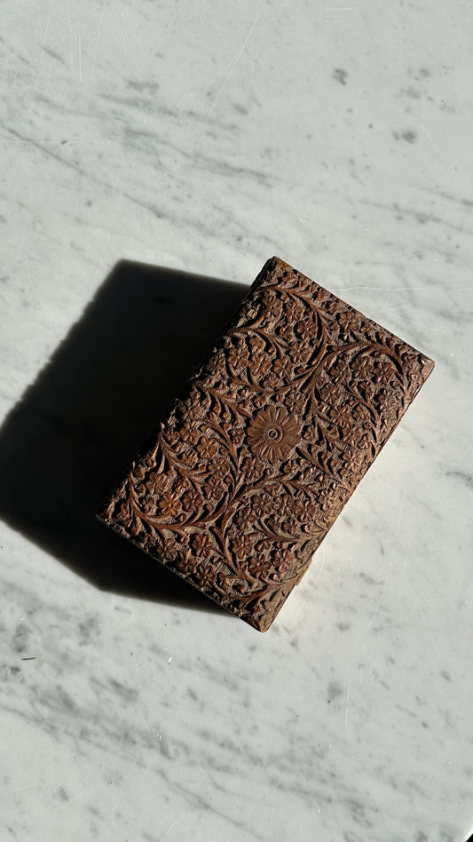 Carved Wooden Box