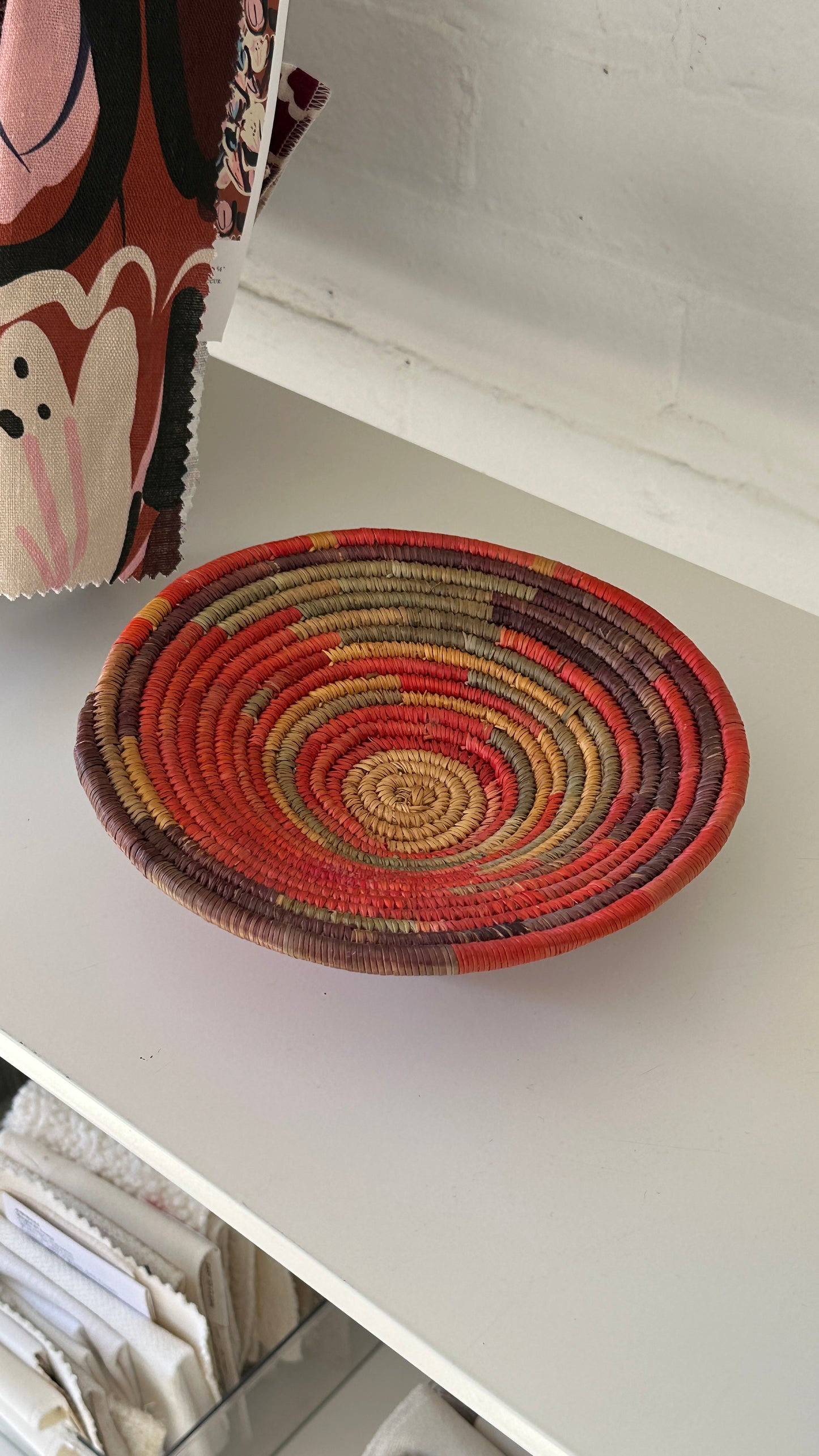 Hand-woven Coiled Bowl