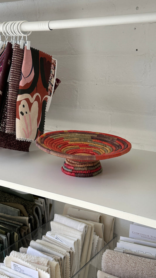 Hand-woven Coiled Bowl