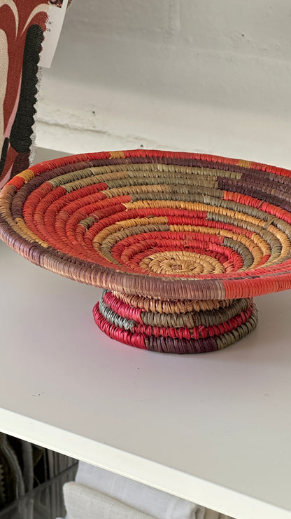 Hand-woven Coiled Bowl