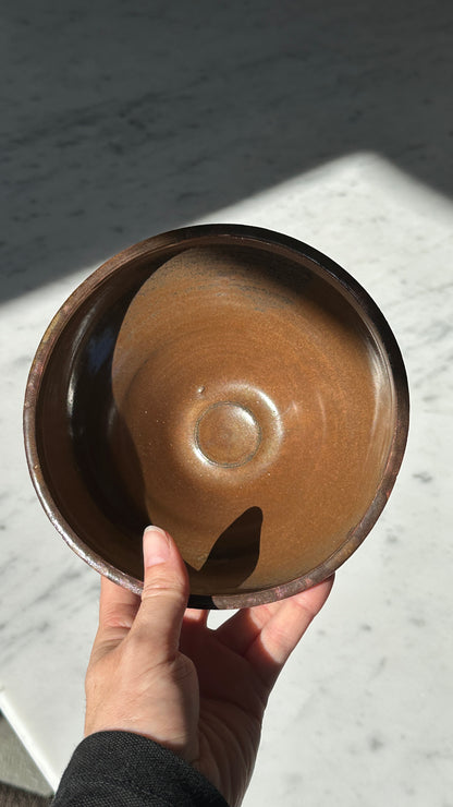 Pair of Turned Ceramic Bowls