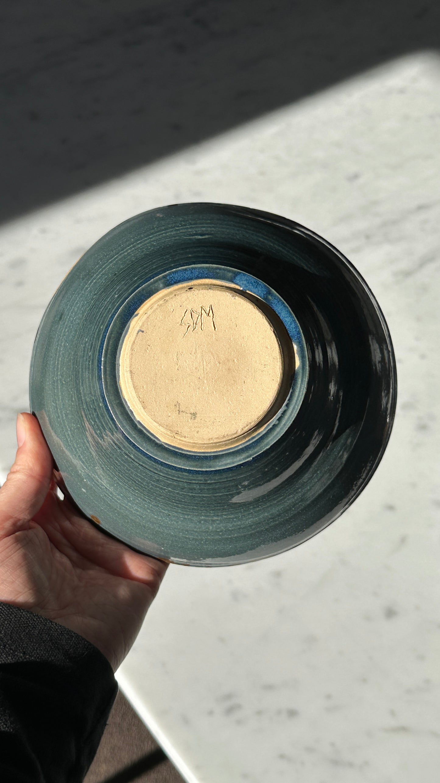 Pair of Turned Ceramic Bowls