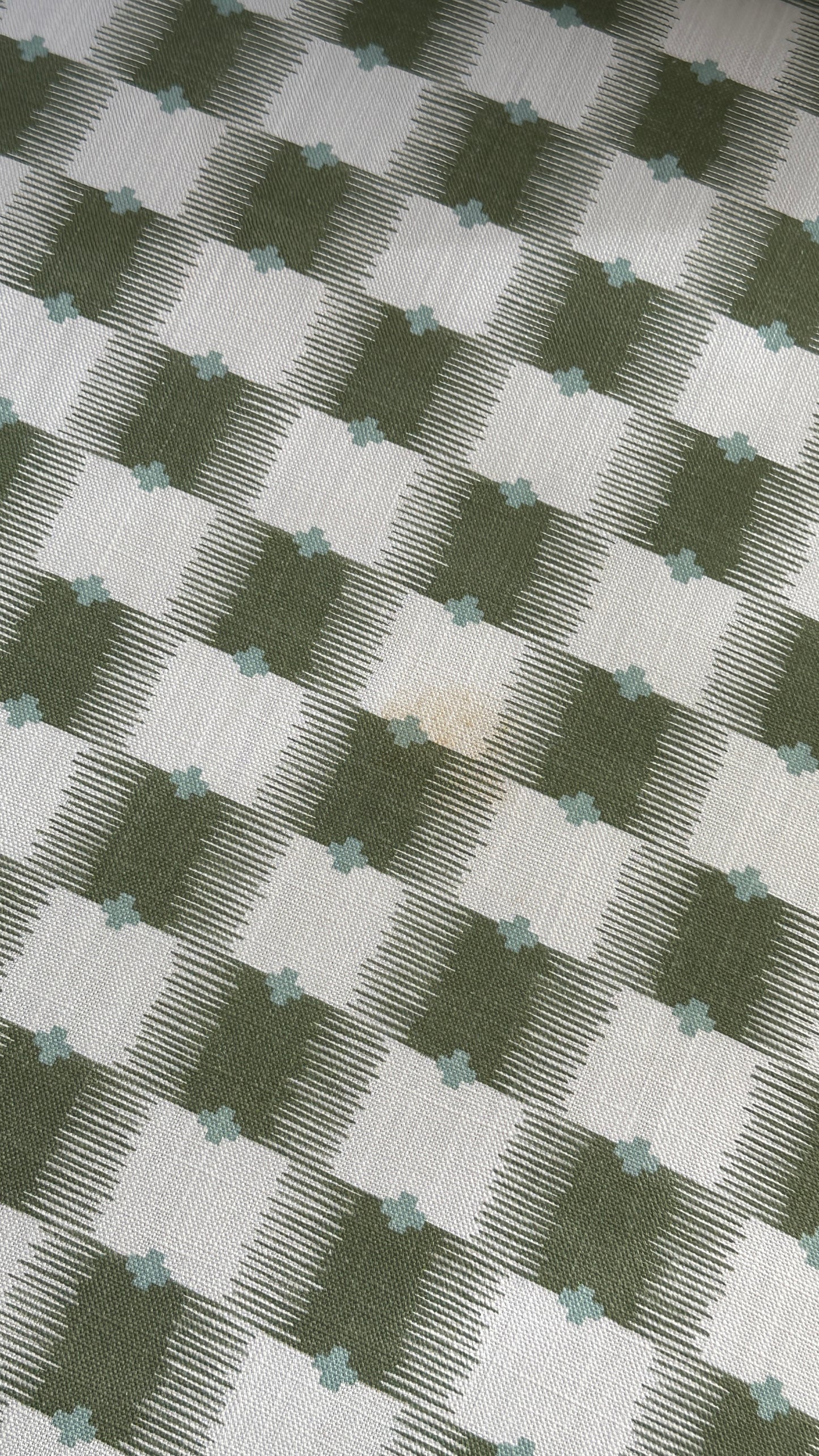 Pair of Upholstered Roll Arm Accent Chairs