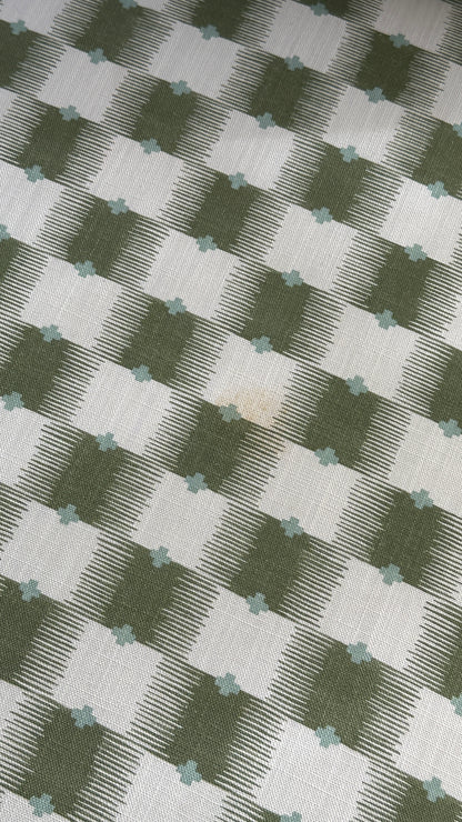 Pair of Upholstered Roll Arm Accent Chairs