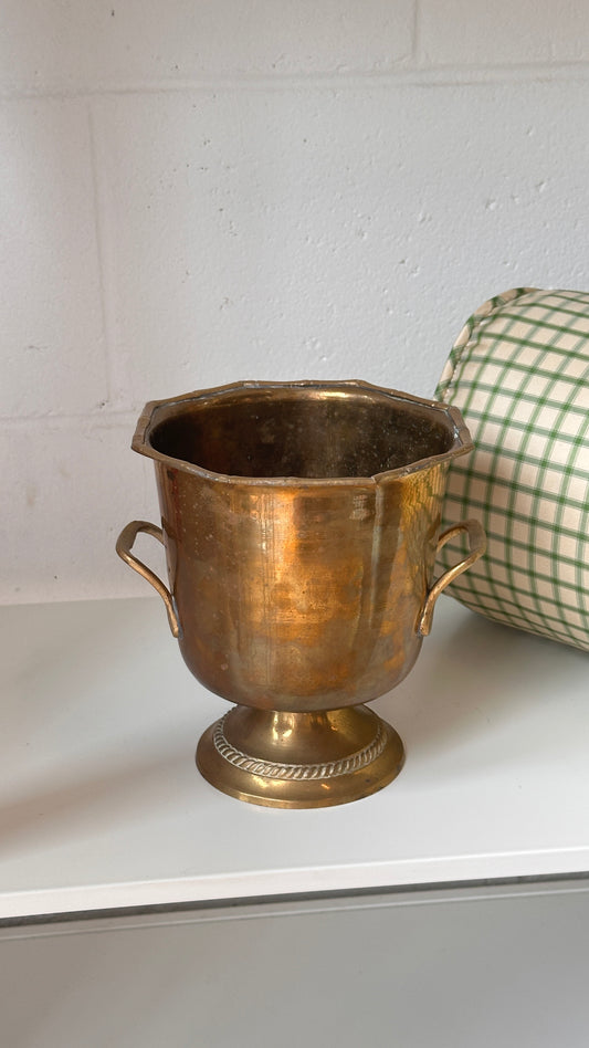 Vintage Brass Vase