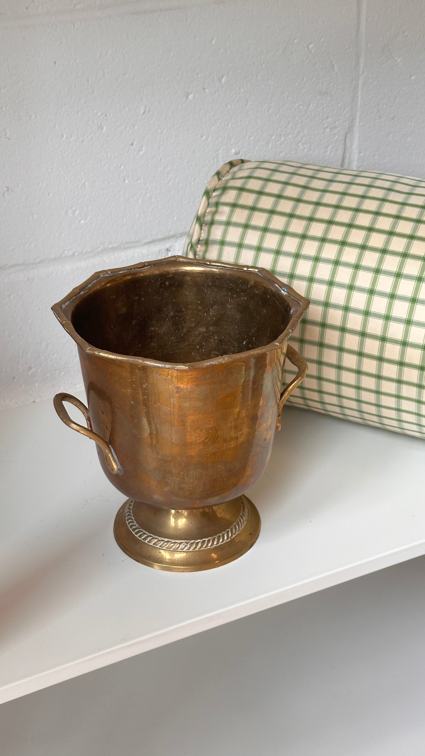 Vintage Brass Vase