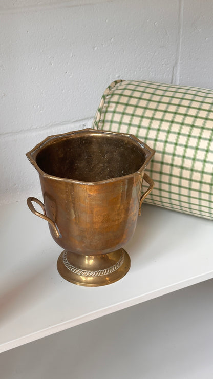 Vintage Brass Vase
