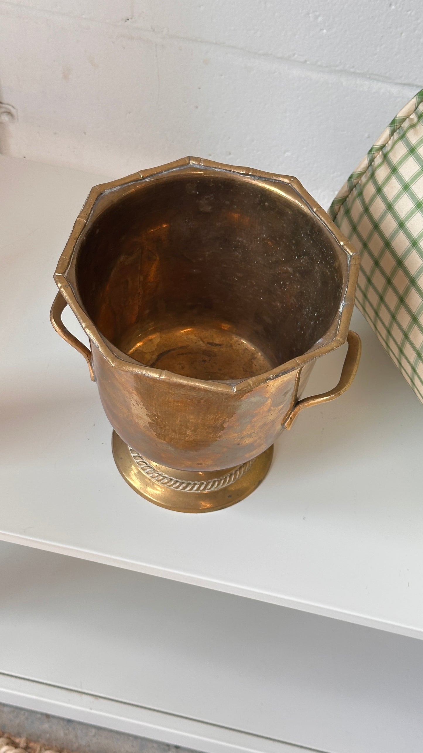 Vintage Brass Vase