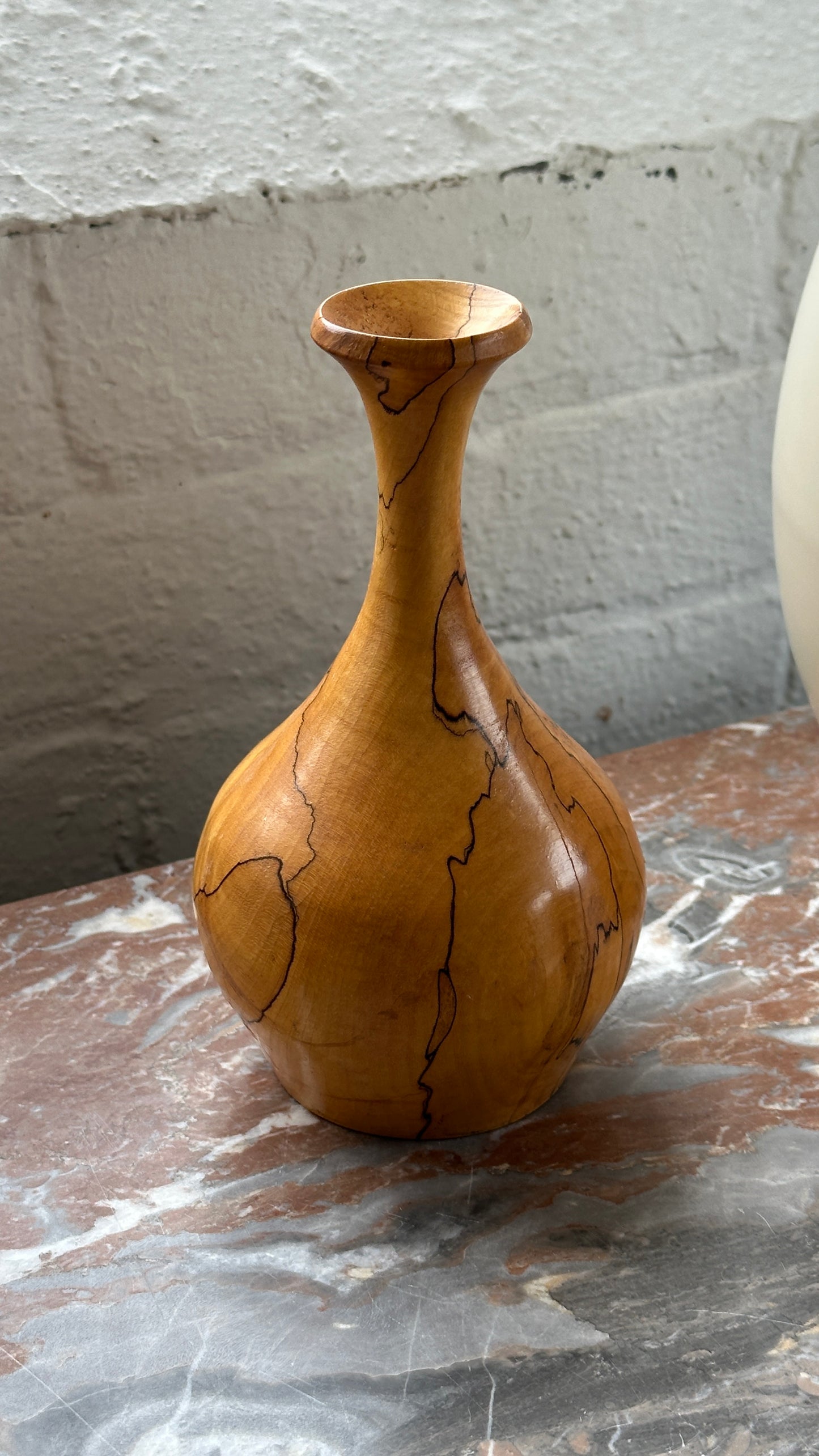 Collection of 3 Turned Wooden Vases