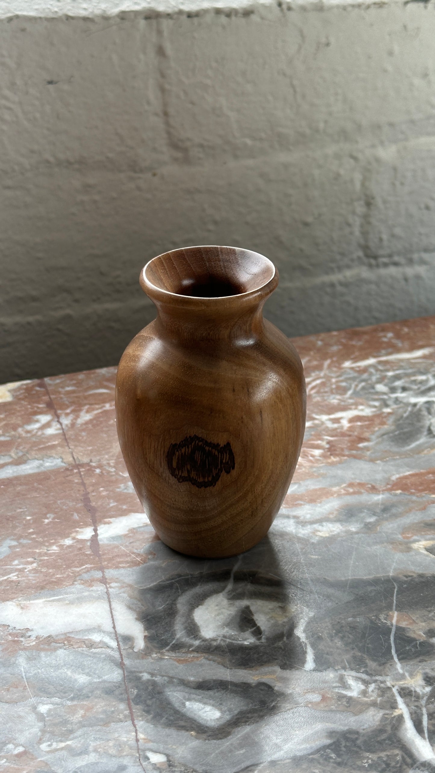 Collection of 3 Turned Wooden Vases