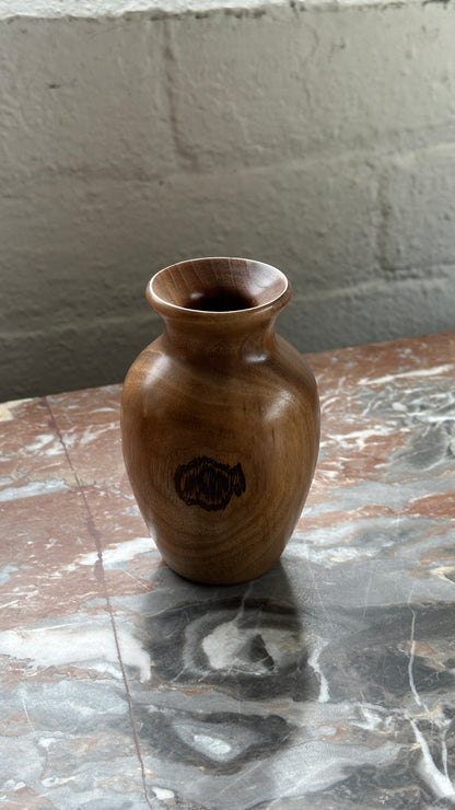 Collection of 3 Turned Wooden Vases