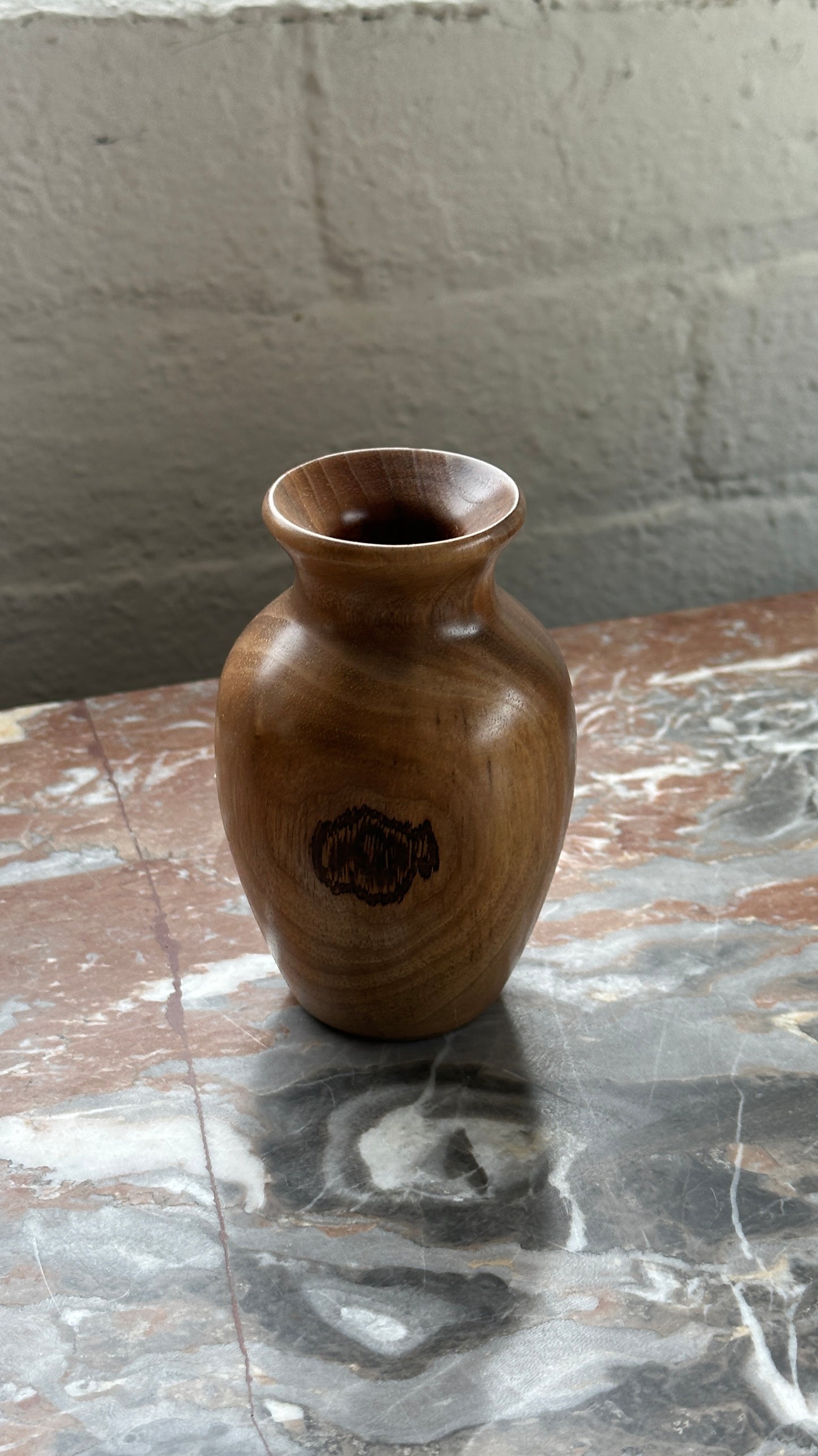 Collection of 3 Turned Wooden Vases