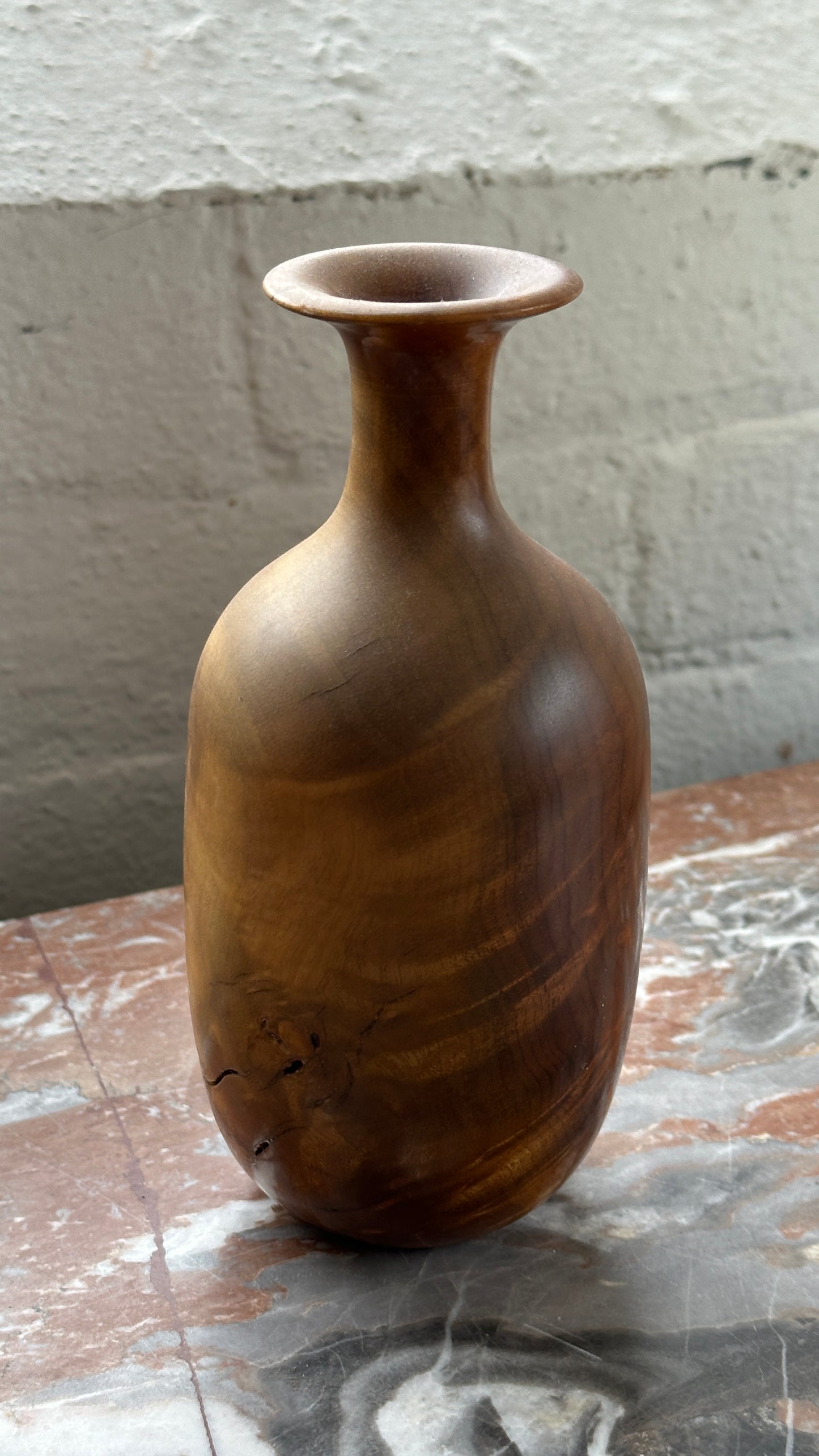 Collection of 3 Turned Wooden Vases