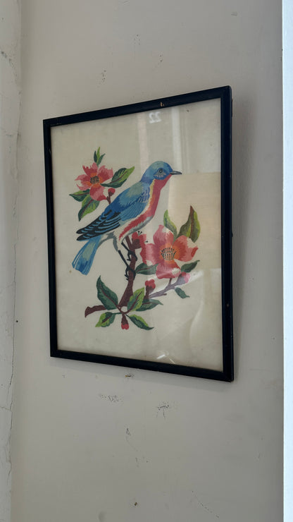 Framed Pencil Art of Bird