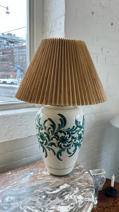Hand Painted Ceramic Table Lamp