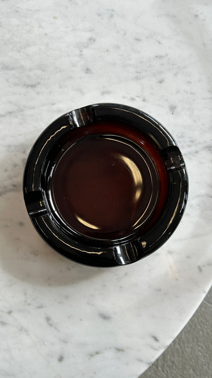 Vintage Amber Ashtray