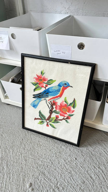 Framed Pencil Art of Bird