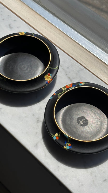 Pair of Royal Winton Grimwades "Blackthorn" Dishes