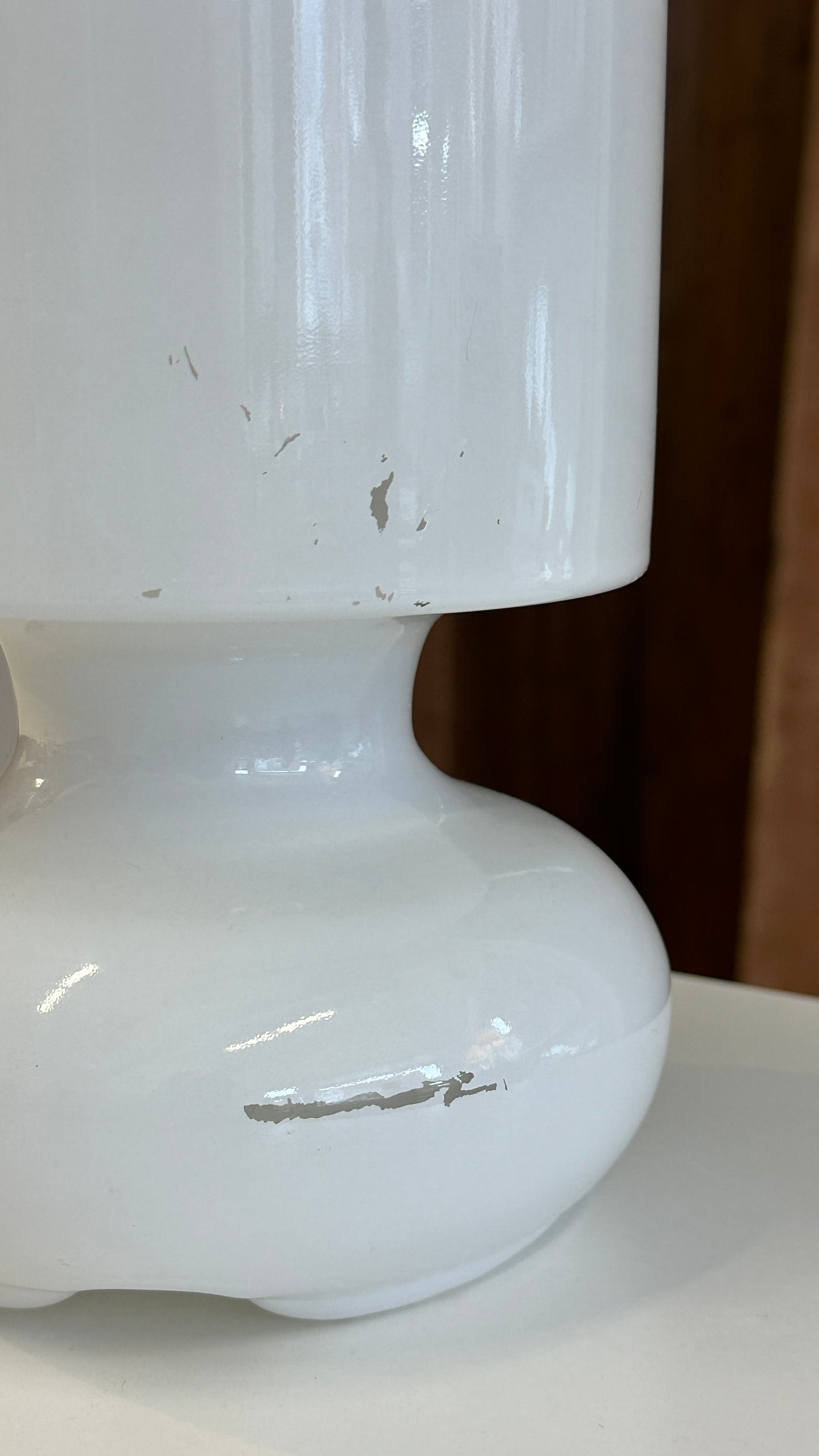 Vintage Glass LYKTA Lamp